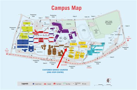 Singapore Polytechnic Map