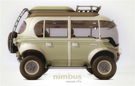 The Nimbus Concept is a Futuristic, 4x4 Take on the VW Bus