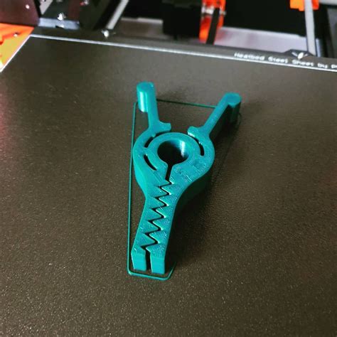 3D Printed Bag Clip - Drawing Spider-Girl (Parker)