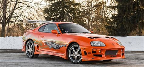 Paul Walker’s Toyota Supra From Fast & Furious Is Up For Auction