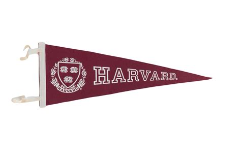 Harvard Felt Flag Pennant