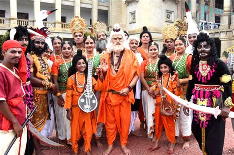 Artists during Valmiki Jayanti celebrations