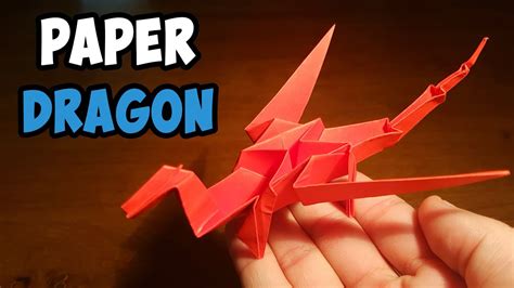 How To Make an Easy Origami Dragon - YouTube