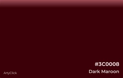 Dark Maroon Color | ArtyClick