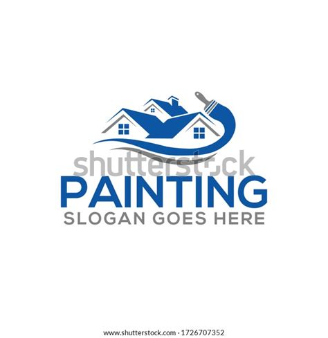 7,896 House Painting Vector Logo Images, Stock Photos & Vectors ...