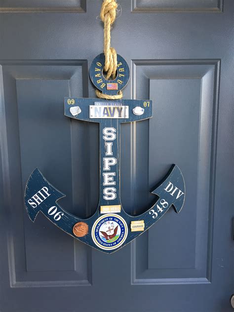 Our Family’s door Decoration for our Son’s Navy Boot Camp Graduation ...