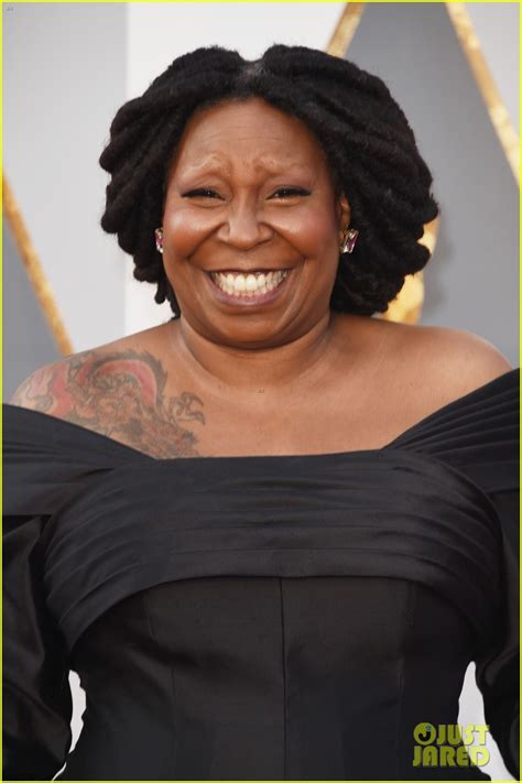 Whoopi Goldberg Shows Off Giant Shoulder Tattoo at Oscars 2016: Photo ...