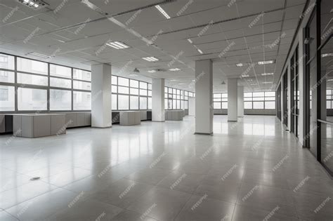 Premium AI Image | Empty modern office space