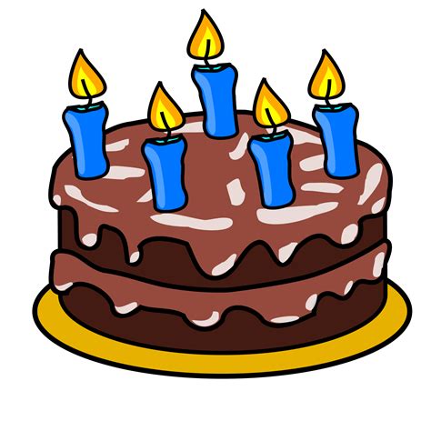 Free birthday cake clip art clipart images – Clipartix