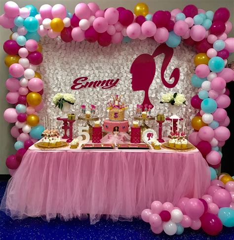 Barbie Birthday Decoration Barbie Birthday Decoration #barbie #birthday ...