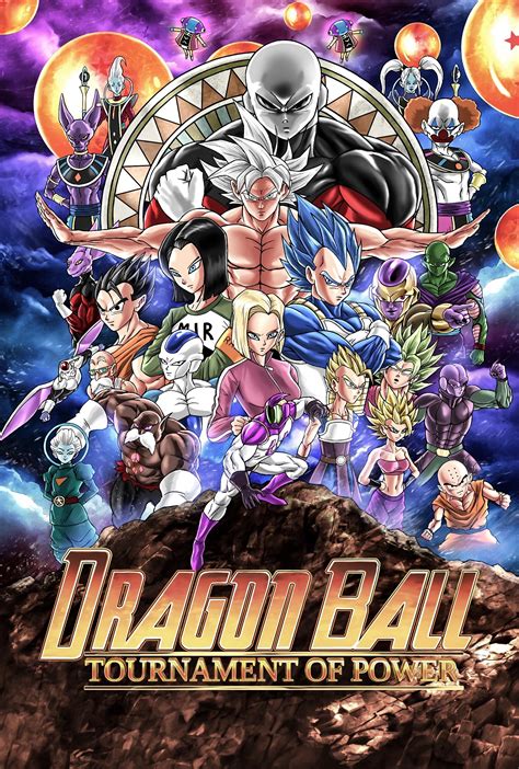 Infinity War/Dragon ball super Tournament of power poster [OC] : dbz