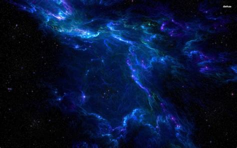 Blue Nebula Wallpaper