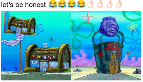 Meta version | Krusty Krab vs. Chum Bucket | Know Your Meme