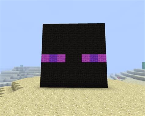 Enderman face Minecraft Project