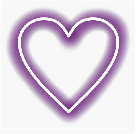 Neon Transparent Love - Neon Love Heart Png, Png Download , Transparent ...