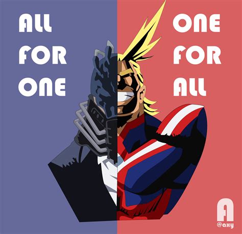 Boku no Hero Academia. One for all Vs. All for One ️ I've been waiting ...