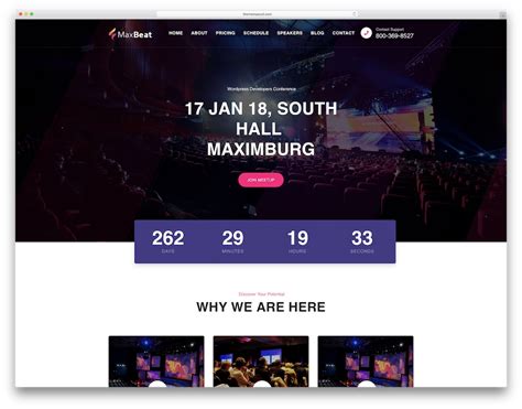 Event Website Templates