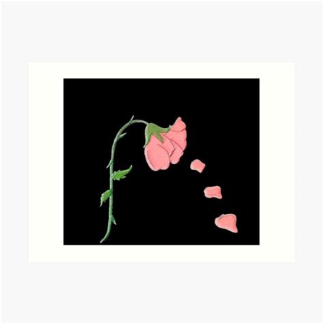 Withering Rose Art Prints | Redbubble