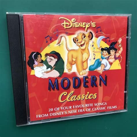 DISNEY'S MODERN CLASSICS Film Soundtrack Songs CD Aladdin Pocahontas ...