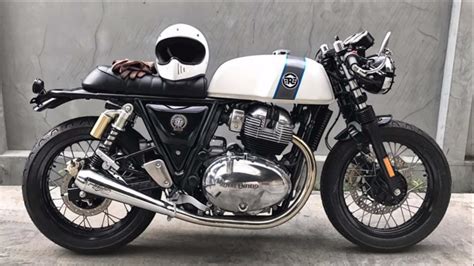 Modified Royal Enfield Continental GT 650 looks subtle, yet appealing ...