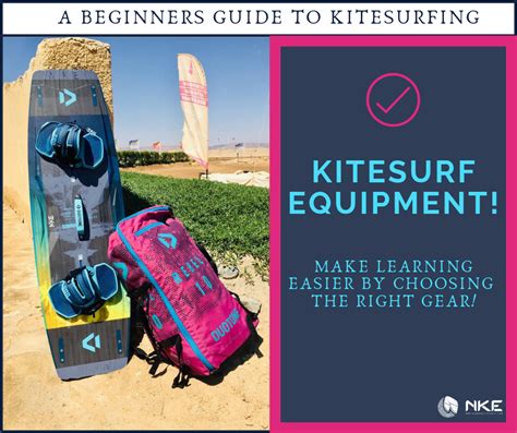 Kitesurfing Equipment - A Beginners Guide to Kitesurfing