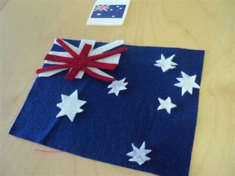 A Little Learning For Two: Felt Flags - Australia Day