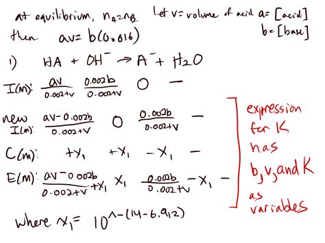 equilibrium - How to calculate the dissociation constant of a weak acid ...