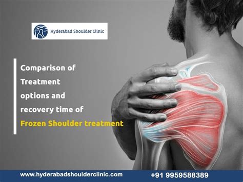 Comparison of Treatment options and recovery time of Frozen Shoulder ...