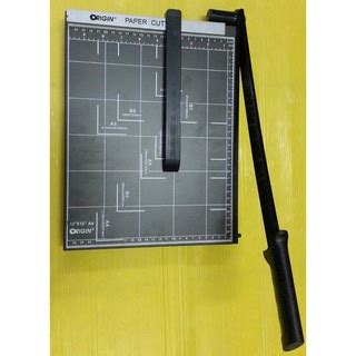 Jual kertas-pemotong- origin paper cutter a4r dark grey - alat potong ...