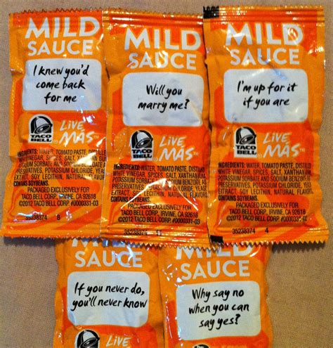 An entire conversation with Taco Bell sauce packets :) | Taco bell ...