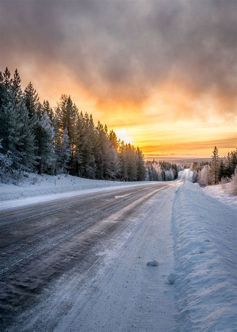 Lapland road, winter in Sweden | Sweden photography, Nature, Lapland