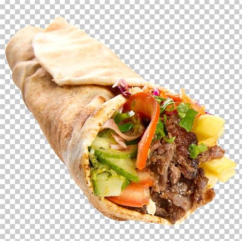 Doner Kebab Wrap Turkish Cuisine Deniz Kebab House Turkish Kitchen PNG ...