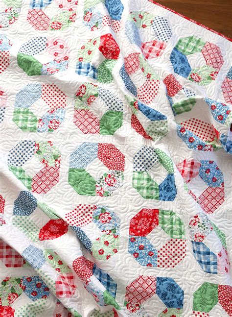 A Bright Corner: A New Quilt Pattern in The Shop - Layer Cake Lucy