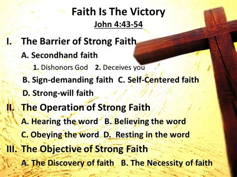 Faith is The Victory - Pleasant Hill Baptist