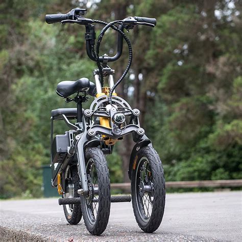 The new folding three-wheeled electric bike Mylo will blow your mind ...