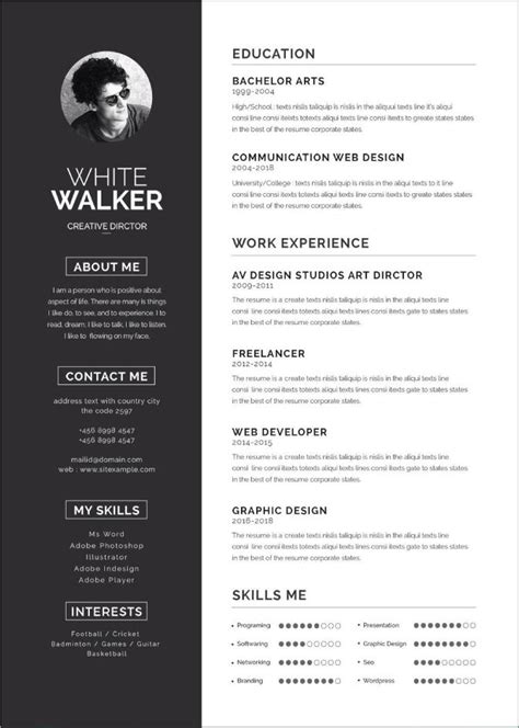 50+ Free Microsoft Word Resume Templates to Download | Free resume ...