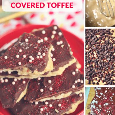 5 Ingredients Chocolate Covered Toffee Recipe | Home Jobs by MOM