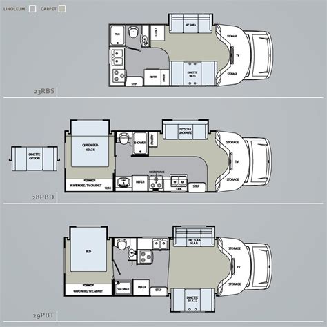 Best Motorhome Floor Plans - floorplans.click