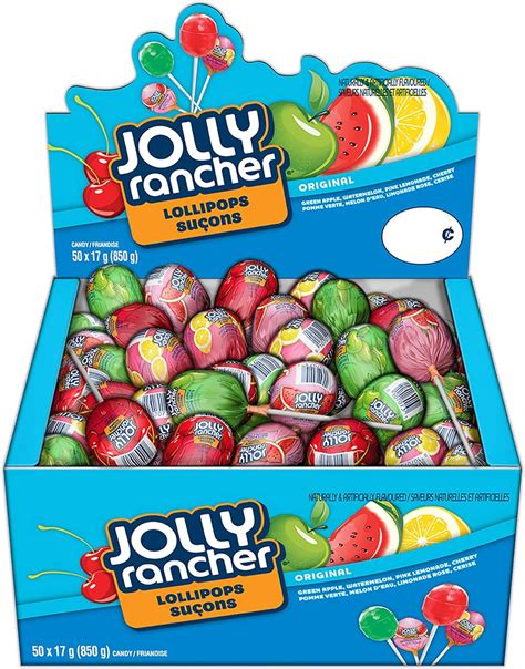 JOLLY RANCHER Hard Candy Lollipops - Christmas Candy, Stocking Stuffers ...