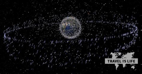 How many satellites orbit the Earth?