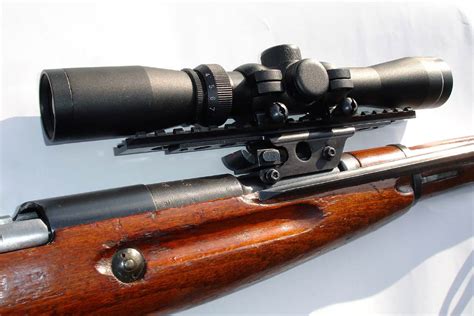 Mosin Nagant M38 M44 T53 Scout Scope Mount ONLY - Brass Stacker