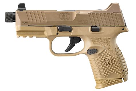 Shop FNH 509 Compact Tactical 9mm Flat Dark Earth Pistol for Sale ...