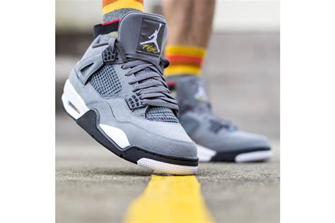 Air Jordan 4 "Cool Grey" On-Foot Look | Hypebeast