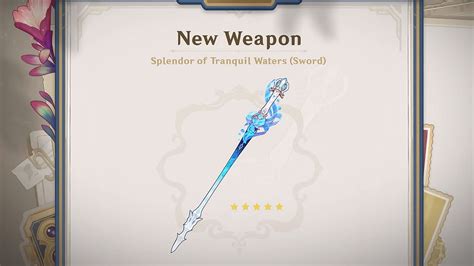 Genshin Impact 4.2 weapons: Furina's signature weapon and free 4-star ...