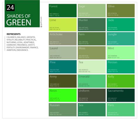 Green Color Palette