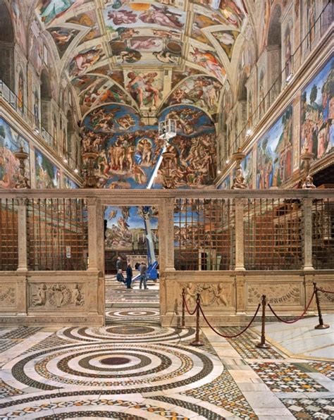 Preserving the Sistine Chapel Is a Never-Ending Task. See Stunning ...