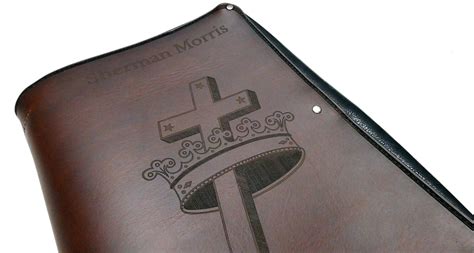 DESIGN YOUR OWN Leather BIBLE Cover – Classic Fit UPGRADED | Custom ...