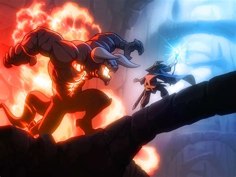 Gandalf VS Balrog - Animation | Behance