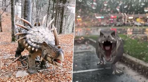 Saw Video of Dinosaur 'Clone' in China? Images and Videos of 'Real ...