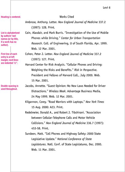 MLA Format Sample Paper, with Cover Page and Outline | MLA Format